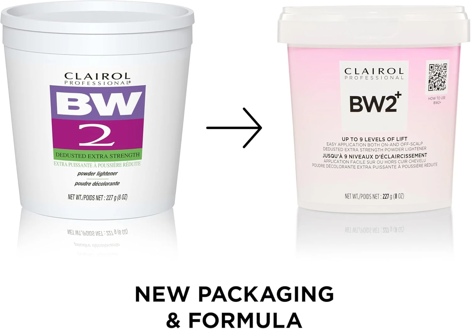 پودر روشن کننده فوق العاده قوی بدون گرد و غبار کلایرل پروفشنال BW2+ برای هایلایت مو، 226 گرم پودر روشن کننده فوق العاده قوی بدون گرد و غبار کلایرل پروفشنال BW2+ برای هایلایت مو، 226 گرم