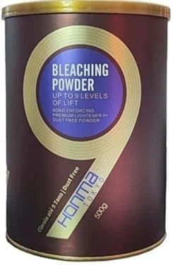 پودر دکلره تا 9 درجه روشن کنندگی، تقویت کننده پیوند مو، روشن کننده ممتاز 9+ پودر بدون غبار 500 گرمی