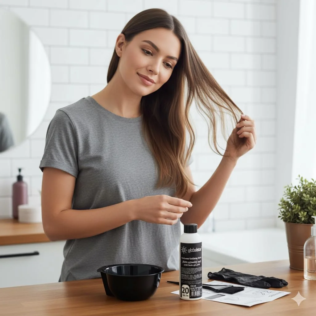 اکسیدان مو گلوبال استار، 20% اکسیژن معطر، 100 میلی لیتر اکسیدان مو گلوبال استار، 20% اکسیژن معطر، 100 میلی لیتر