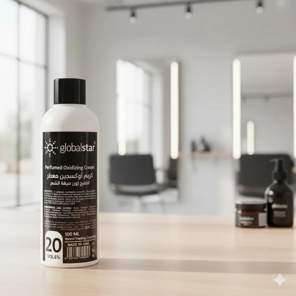 اکسیدان مو گلوبال استار، 20% اکسیژن معطر، 100 میلی لیتر اکسیدان مو گلوبال استار، 20% اکسیژن معطر، 100 میلی لیتر