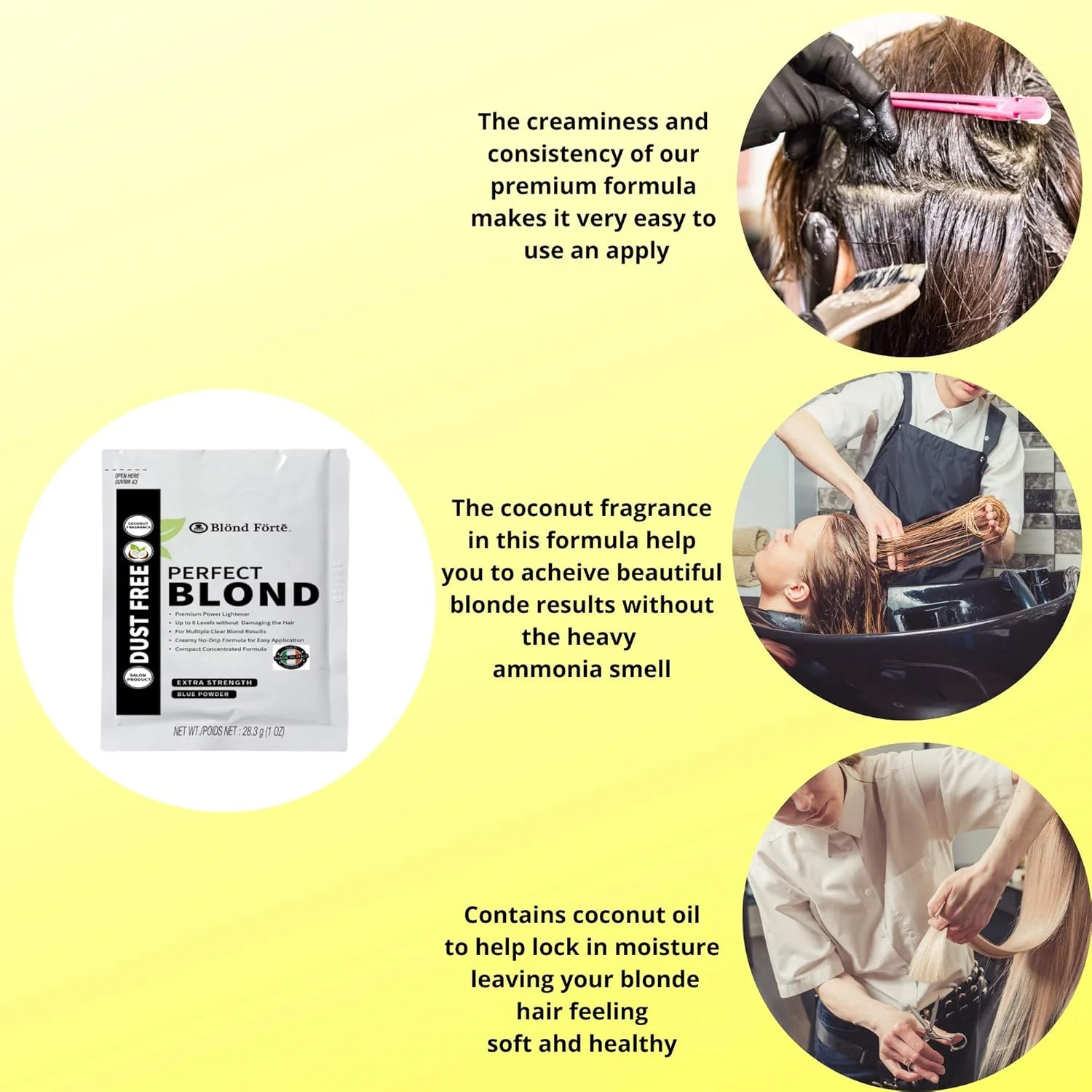 پودر دکلره مو بلوند فورته پرفکت بلوند، روشن کننده و رنگ مو برای موهای تیره، فرمول حرفه ای با قدرت فوق العاده (3 بسته 30 گرمی) - ساخت ایتالیا (پودر دکلره آبی) پودر دکلره مو بلوند فورته پرفکت بلوند، روشن کننده و رنگ مو برای موهای تیره، فرمول حرفه ای با قدرت فوق العاده (3 بسته 30 گرمی) - ساخت ایتالیا (پودر دکلره آبی)