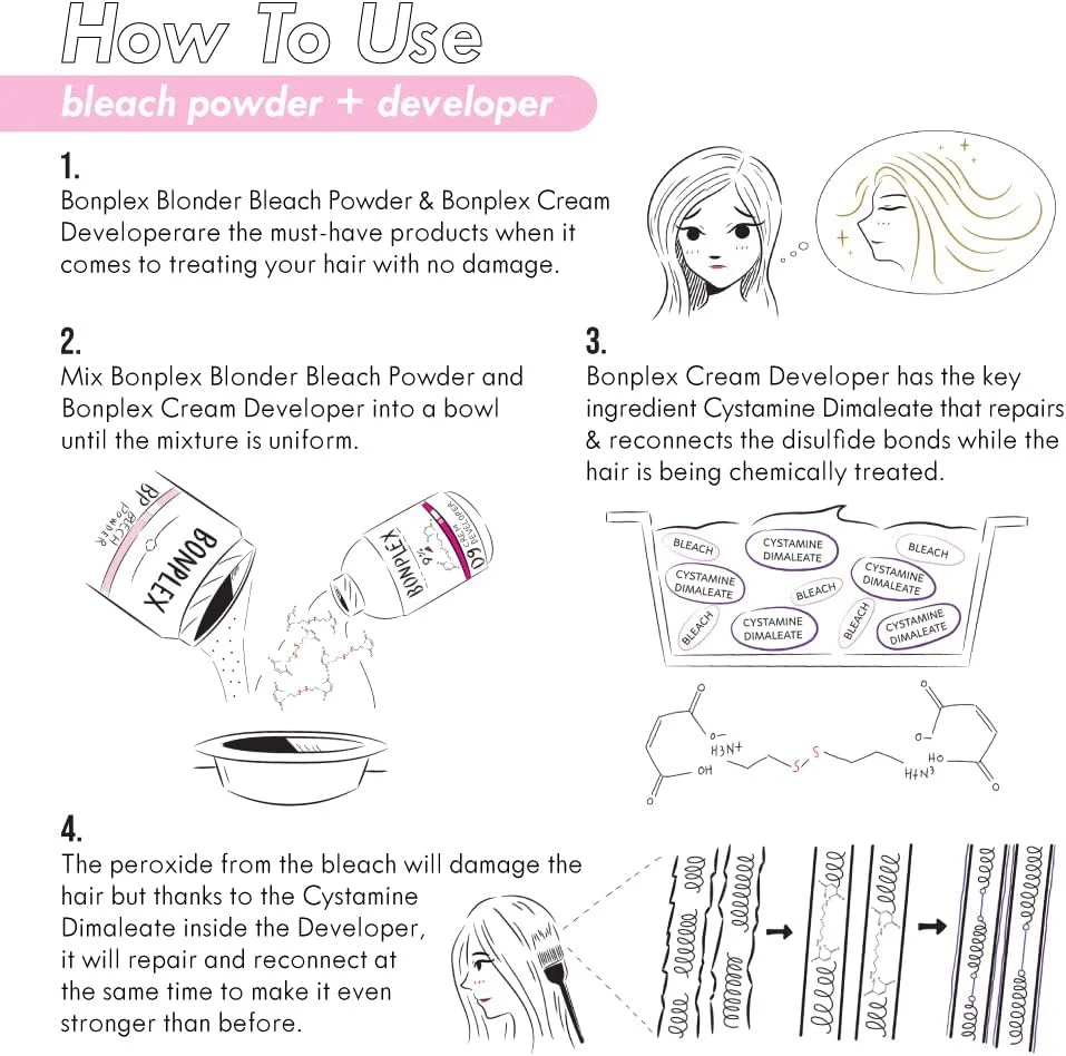 پودر دکلره بونپلکس بلوندر، نتایج بلوند شفاف چندگانه، بدون گرد و غبار، کاهش بو، آسیب کمتر به پوست سر، 500 گرم پودر دکلره بونپلکس بلوندر، نتایج بلوند شفاف چندگانه، بدون گرد و غبار، کاهش بو، آسیب کمتر به پوست سر، 500 گرم