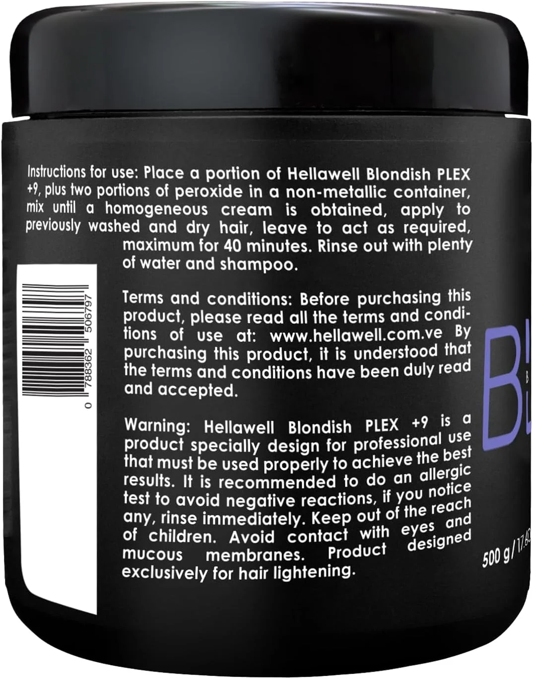 پودر دکلره مو هلاول پروفشنالز بلوندیش پلکس +9 | پودر دکلره مو پلکس | هایلایت | روشن کننده مو | پلکس | روشن کننده بیش از 9 درجه | 500 گرم | 17.6 اونس پودر دکلره مو هلاول پروفشنالز بلوندیش پلکس +9 | پودر دکلره مو پلکس | هایلایت | روشن کننده مو | پلکس | روشن کننده بیش از 9 درجه | 500 گرم | 17.6 اونس