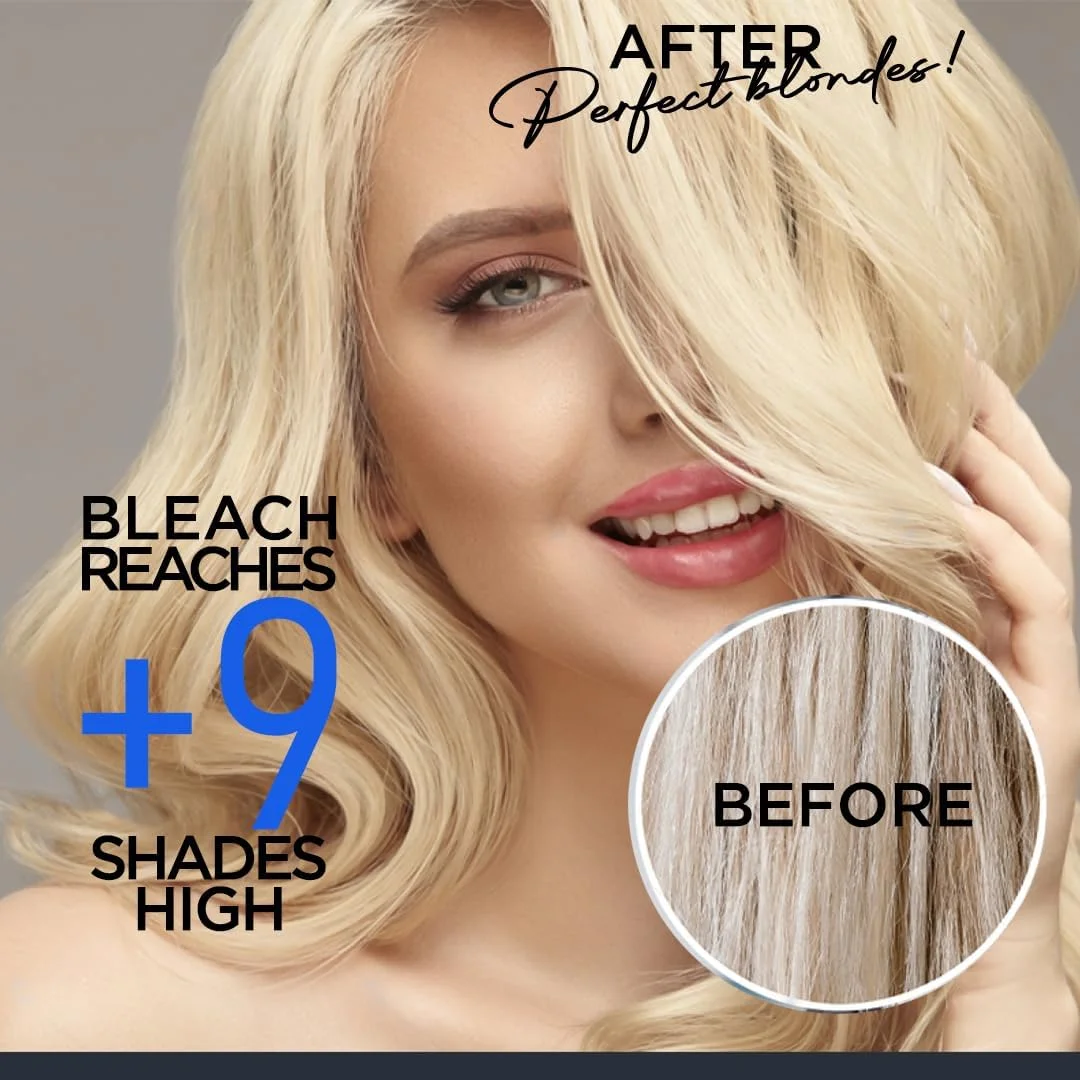 پودر دکلره مو Hair Pure با قابلیت روشن کنندگی تا پایه 9، بدون گرد و غبار (100 گرم) پودر دکلره مو Hair Pure با قابلیت روشن کنندگی تا پایه 9، بدون گرد و غبار (100 گرم)