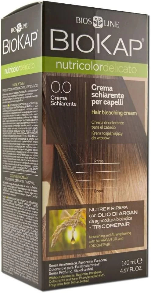 کرم روشن کننده مو بایوکاپ نوتری کالر دلیکاتو 0.0 - 140 میلی لیتر کرم روشن کننده مو بایوکاپ نوتری کالر دلیکاتو 0.0 - 140 میلی لیتر