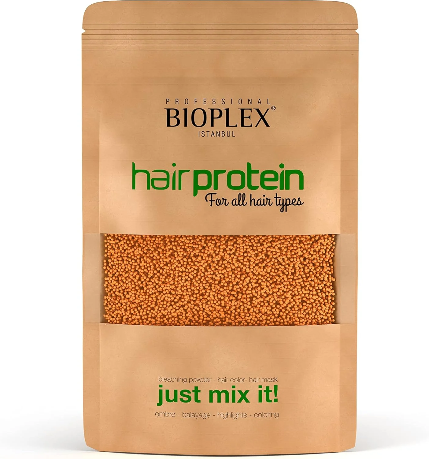 پروتئین مو بایوپلکس، بدون آسیب به مو برای دکلره و رنگ کردن - فرمول ضد شکستگی در توپ های پروتئینی طلایی کوچک معجزه آسا - ایجاد موهای بلوند زیبا پروتئین مو بایوپلکس، بدون آسیب به مو برای دکلره و رنگ کردن - فرمول ضد شکستگی در توپ های پروتئینی طلایی کوچک معجزه آسا - ایجاد موهای بلوند زیبا