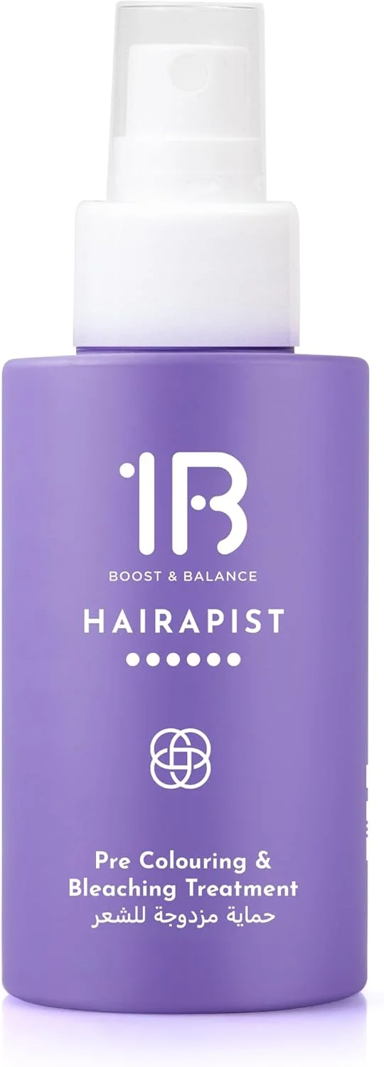 محافظ مو قبل از رنگ و دکلره 1B Hairapist – محافظت کننده قوی بدون نیاز به آبکشی حاوی آمینو اسیدها و سرامیدها – محافظت، نرمی و رنگ یکنواخت – 100 میلی لیتر محافظ مو قبل از رنگ و دکلره 1B Hairapist – محافظت کننده قوی بدون نیاز به آبکشی حاوی آمینو اسیدها و سرامیدها – محافظت، نرمی و رنگ یکنواخت – 100 میلی لیتر