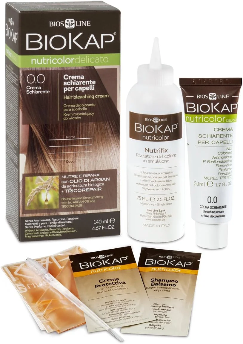 کرم روشن کننده مو بایوکاپ نوتری کالر دلیکاتو 0.0 - 140 میلی لیتر کرم روشن کننده مو بایوکاپ نوتری کالر دلیکاتو 0.0 - 140 میلی لیتر