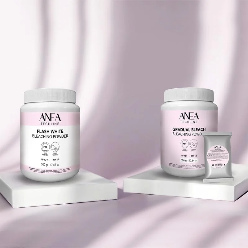 پودر دکلره تدریجی مو آبی آنیا 500 گرم