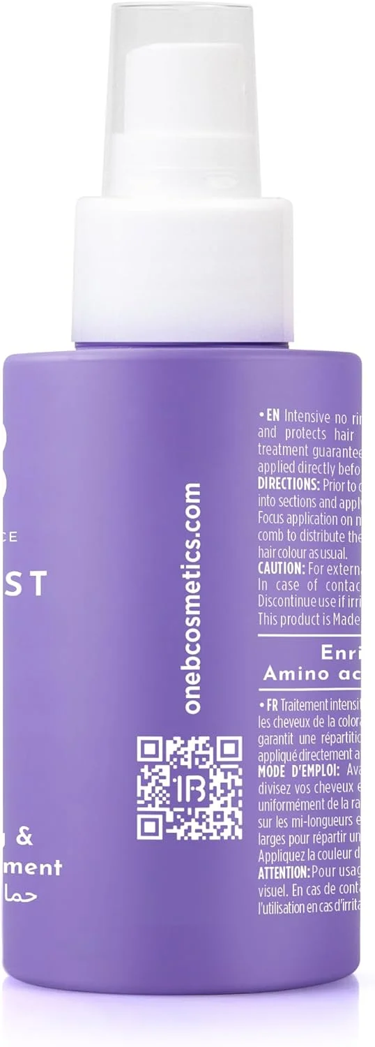 محافظ مو قبل از رنگ و دکلره 1B Hairapist – محافظت کننده قوی بدون نیاز به آبکشی حاوی آمینو اسیدها و سرامیدها – محافظت، نرمی و رنگ یکنواخت – 100 میلی لیتر محافظ مو قبل از رنگ و دکلره 1B Hairapist – محافظت کننده قوی بدون نیاز به آبکشی حاوی آمینو اسیدها و سرامیدها – محافظت، نرمی و رنگ یکنواخت – 100 میلی لیتر