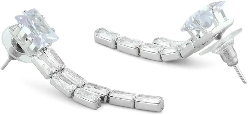 زیوری پیرلز ست گردنبند، گوشواره و انگشتر زنانه طرح نقره ای نگین دار برنجی مناسب مهمانی مدل ZPFK16748 زیوری پیرلز ست گردنبند، گوشواره و انگشتر زنانه طرح نقره ای نگین دار برنجی مناسب مهمانی مدل ZPFK16748