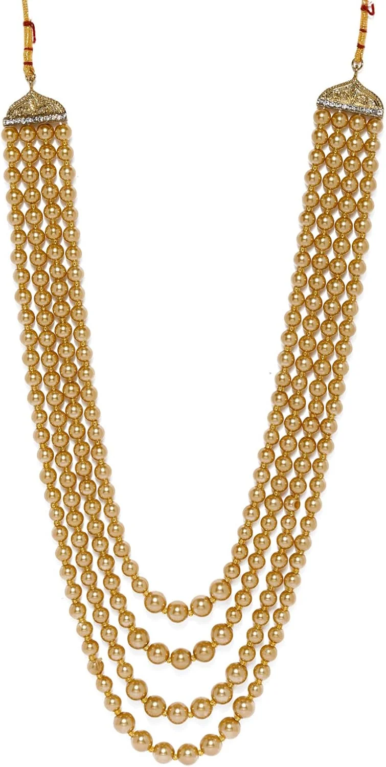 ست جواهرات زنانه ZAVERI PEARLS (طلایی) (ZPFK8696) ست جواهرات زنانه ZAVERI PEARLS (طلایی) (ZPFK8696)