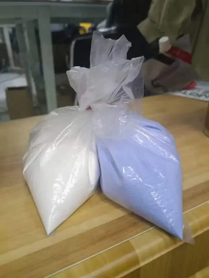 پودر دکلره مو ویا بدون آمونیاک، پودر دکلره سریع مو مناسب برای استفاده در سالن، 450 گرم (آبی)