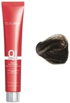 رنگ مو تیـم 155 حاوی کراتین و روغن آرگان، شاه بلوطی روشن 5.0، 100 میلی لیتر رنگ مو تیـم 155 حاوی کراتین و روغن آرگان، شاه بلوطی روشن 5.0، 100 میلی لیتر