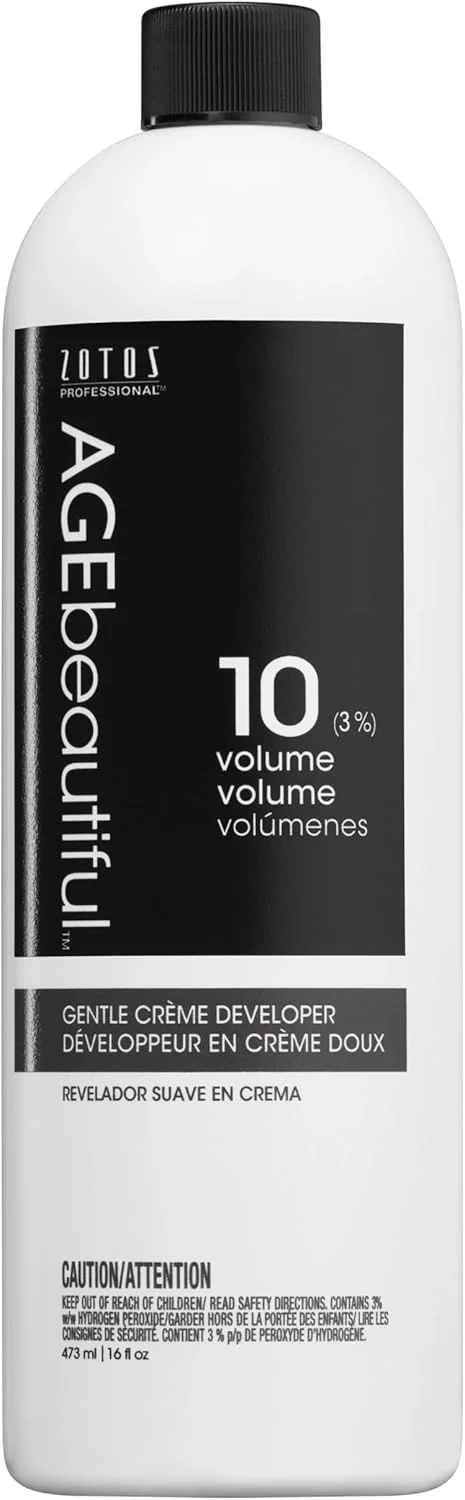 اکسیدان مو کرمی ملایم شماره 10 ایج بیوتیفول | برای رنگ موهای دائمی، تونرها، روشن کننده ها | رنگ آمیزی حرفه ای سالن | رنگ موی ماندگار | 473 میلی لیتر