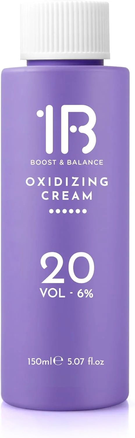 کرم اکسیدان ۱B ولوم ۲۰ (۶%) – ۱۵۰ میلی لیتر | حاوی روغن گیلاس | برای رنگ موی ترز تون | پوشش کامل موهای سفید، درخشندگی و رنگ ماندگار | فعال کننده کرمی برای موهای سالم و شاداب