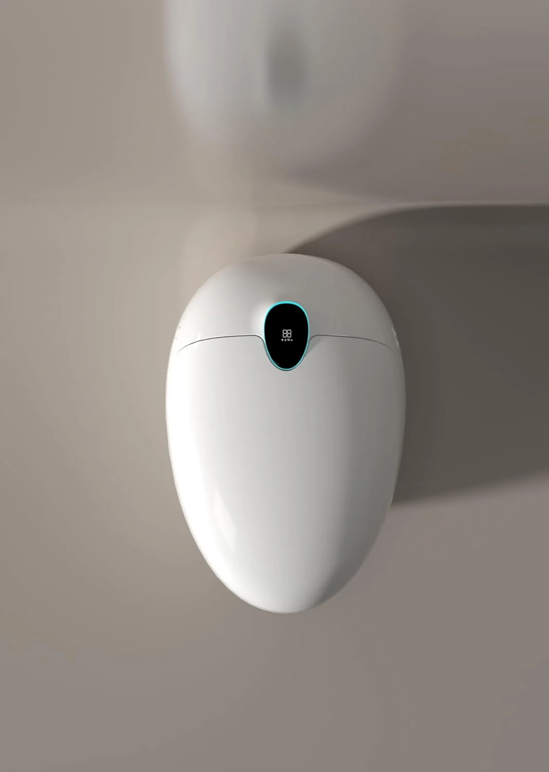 توالت فرنگی ایستاده هوشمند نورک Elegancia مدل SP193001، ابعاد 715x430x525 میلی متر، با سیفون S-Trap 250 میلی متر، عملکرد کامل و کنترل از راه دور، رنگ سفید، جنس سرامیک، بیده توالت هوشمند با فلاش دوگانه