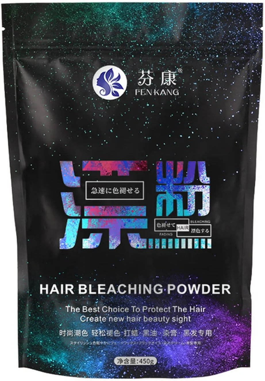 پودر دکلره مو اونا 450 گرمی، پودر روشن کننده مو، پودر سفید کننده رنگ مو، استفاده ایمن