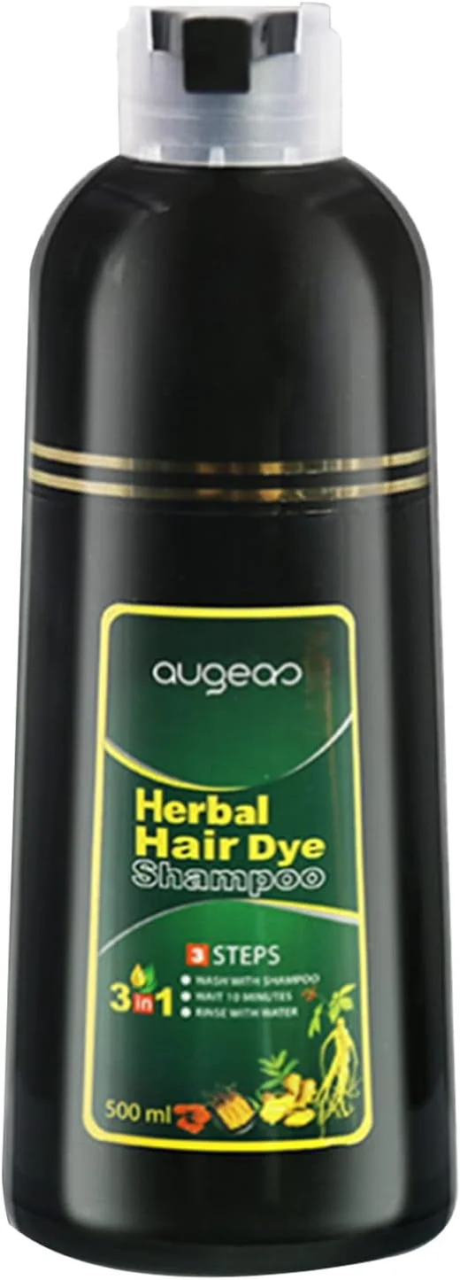 شامپو رنگ مو گیاهی طبیعی 500 میلی لیتر - فرمول 3 در 1 با شامپو، رنگ و نرم کننده، گزینه های رنگی متعدد، ایمن و ماندگار شامپو رنگ مو گیاهی طبیعی 500 میلی لیتر - فرمول 3 در 1 با شامپو، رنگ و نرم کننده، گزینه های رنگی متعدد، ایمن و ماندگار