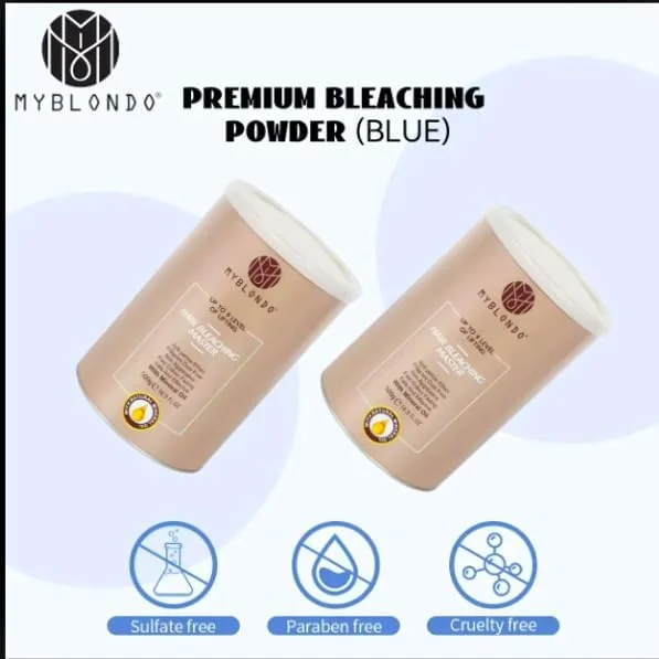 پودر دکلره مو مای بلوندو، 500 گرم، روشن کننده تا 9 درجه، اثر ضد زردی، روغن معدنی، بدون گرد و غبار پودر دکلره مو مای بلوندو، 500 گرم، روشن کننده تا 9 درجه، اثر ضد زردی، روغن معدنی، بدون گرد و غبار