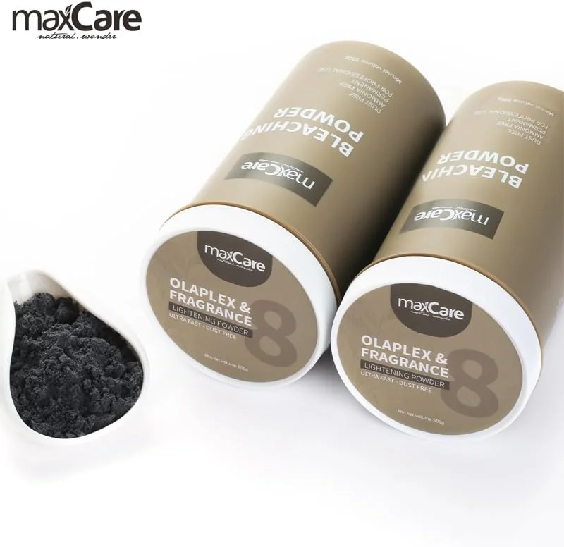 پودر دکلره حرفه ای مو مکس کر - بدون گرد و غبار، بدون آمونیاک، روشن کننده فوق سریع - 500 گرم - برای استفاده در سالن و منزل پودر دکلره حرفه ای مو مکس کر - بدون گرد و غبار، بدون آمونیاک، روشن کننده فوق سریع - 500 گرم - برای استفاده در سالن و منزل