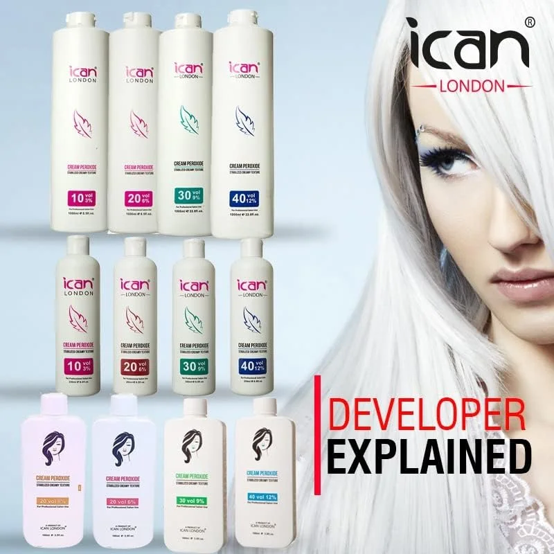 پودر دکلره آبی سریع iCan London با فرمول حرفه ای سالنی، 80 گرم پودر دکلره آبی سریع iCan London با فرمول حرفه ای سالنی، 80 گرم