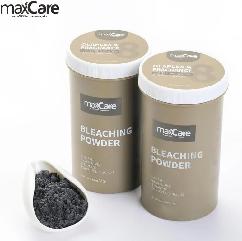 پودر دکلره حرفه ای مو مکس کر - بدون گرد و غبار، بدون آمونیاک، روشن کننده فوق سریع - 500 گرم - برای استفاده در سالن و منزل پودر دکلره حرفه ای مو مکس کر - بدون گرد و غبار، بدون آمونیاک، روشن کننده فوق سریع - 500 گرم - برای استفاده در سالن و منزل