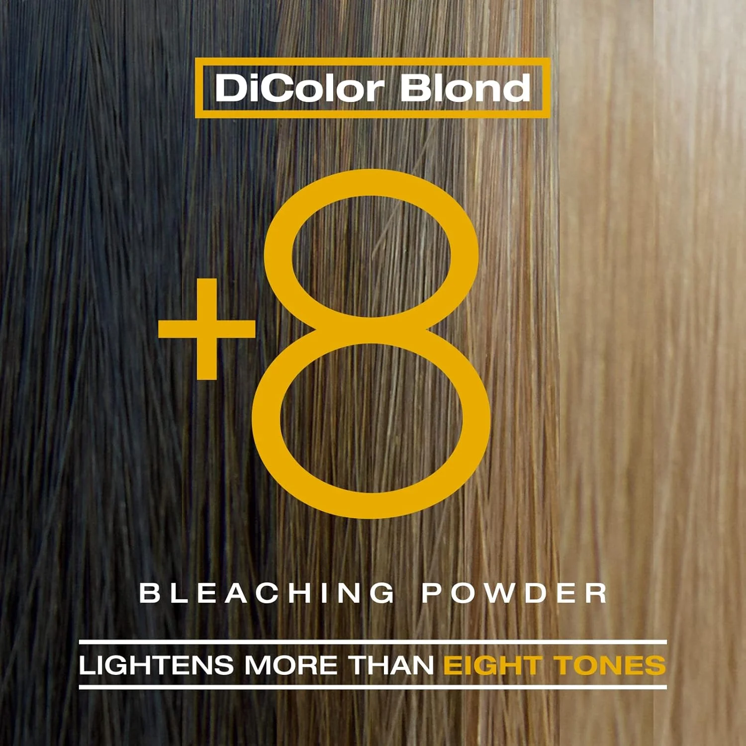 پودر دکلره مو بلوند دی کالر پروفشنال کر ان کی | روشن کننده مو | سفید کننده مو | روشن کننده +8 درجه بدون آسیب رساندن به تارهای مو (بسته 4 عددی x 60 گرم) 240 گرم