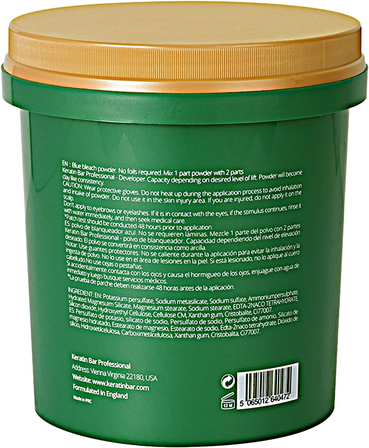 پودر دکلره آبی کراتین بار حرفه ای - فناوری پلکس - روشن کننده تا 9 درجه - حداکثر قدرت روشن کنندگی، مناسب هایلایت مو، انواع مو و موهای هایلایت شده - بدون گرد و غبار - 480 گرم پودر دکلره آبی کراتین بار حرفه ای - فناوری پلکس - روشن کننده تا 9 درجه - حداکثر قدرت روشن کنندگی، مناسب هایلایت مو، انواع مو و موهای هایلایت شده - بدون گرد و غبار - 480 گرم