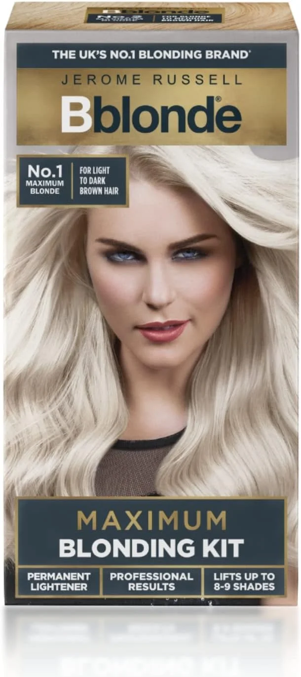 کیت بلوند کننده مو جروم راسل Bblonde، روشن کننده دائمی، رنگ موی بلوند دائمی، نتایج حرفه ای، حاوی روغن آووکادو، روشن کننده 8-9 درجه – کیت بلوند کننده شماره 1 کیت بلوند کننده مو جروم راسل Bblonde، روشن کننده دائمی، رنگ موی بلوند دائمی، نتایج حرفه ای، حاوی روغن آووکادو، روشن کننده 8-9 درجه – کیت بلوند کننده شماره 1