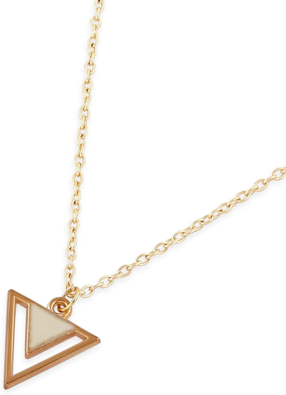 ZAVERI PEARLS ست 2 تایی چند رنگ زنانه - آویز دلفین میناکاری شده رنگی و آویز مثلثی و زنجیر برای زنان - ZPFK16833 ZAVERI PEARLS ست 2 تایی چند رنگ زنانه - آویز دلفین میناکاری شده رنگی و آویز مثلثی و زنجیر برای زنان - ZPFK16833