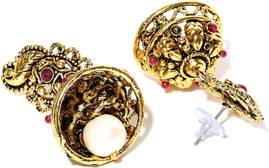 ست گردنبند منبت کاری شده معبد ZAVERI PEARLS زنانه - ZPFK3356 - تک سایز ست گردنبند منبت کاری شده معبد ZAVERI PEARLS زنانه - ZPFK3356 - تک سایز