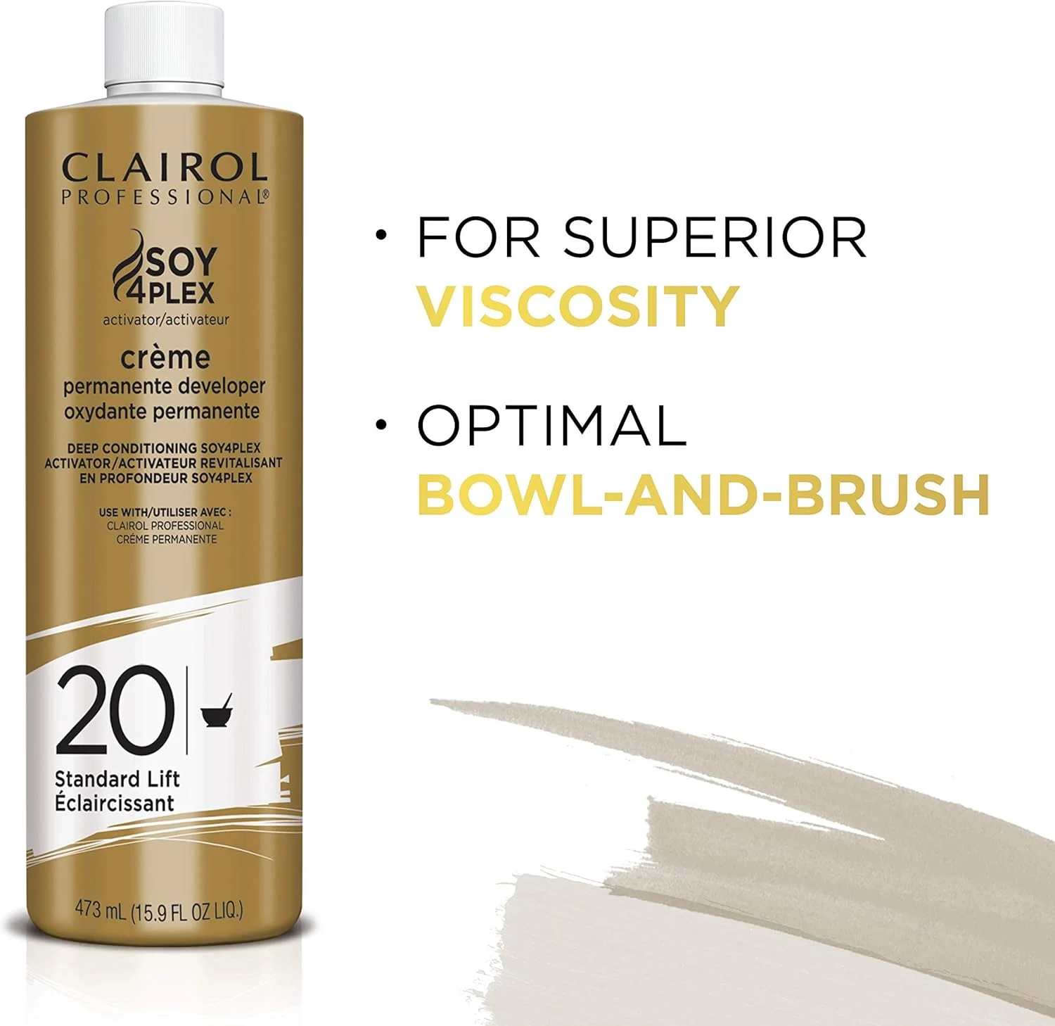 اکسیدان مو 20 حجمی کرمی کلایرل پروفشنال، 473 میلی لیتر اکسیدان مو 20 حجمی کرمی کلایرل پروفشنال، 473 میلی لیتر