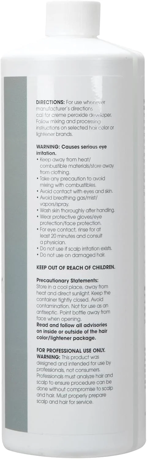 اکسیدان کرمی 10 حجمی فورپرو اکسپرت برای روشن کردن مو، پوشش موهای خاکستری و رسوب رنگ با حداقل لیفت، 946 میلی لیتر