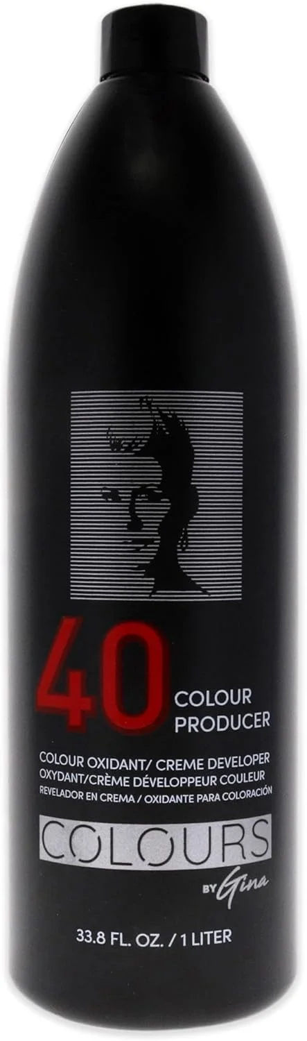 اکسیدان مو 40 حجمی کرمی Colours By Gina Producers مناسب برای بانوان و آقایان - 1000 میلی لیتر