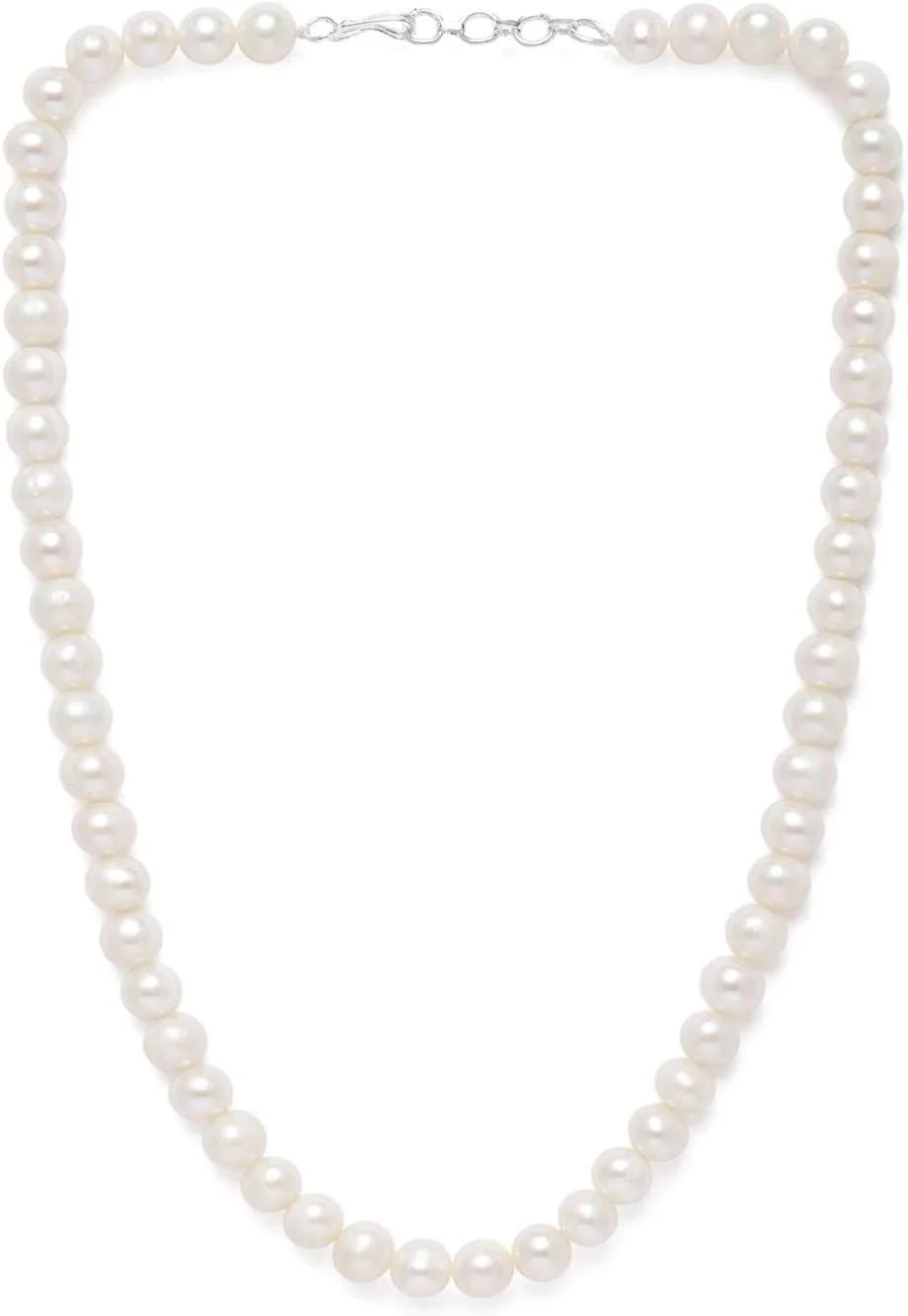گردنبند مروارید دکمه ای آب شیرین ZAVERI PEARLS برای زنان