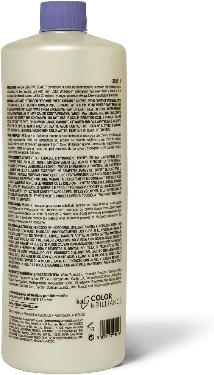 اکسیدان کرمی 20 حجمی مخصوص پوست سر حساس آیون