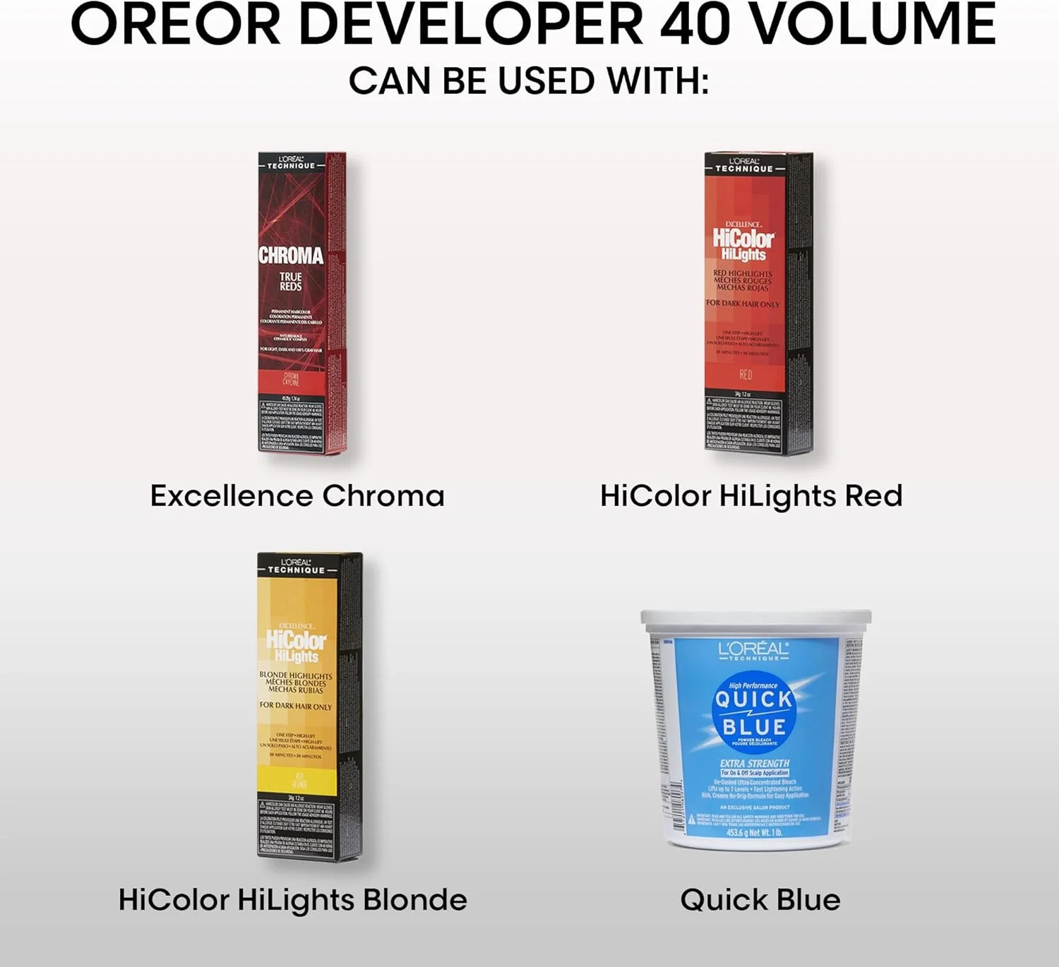 اکسیدان 40 حجمی لورآل تکنیک اورور کرم، 236 میلی لیتر