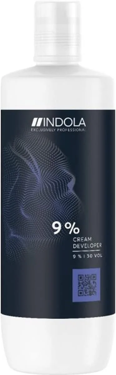 اکسیدان کرمی ایندولا پروفشنال، فرآیند اکسیداسیون موثر و مراقبتی، 9%، 30 حجمی، 1000 میلی لیتر