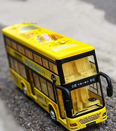 اتوبوس عقب کشیدنی AM ANNA، آلیاژی، اتوبوس دو طبقه مدرسه، وسایل نقلیه ساختمانی، ماشین اسباب بازی مدل کوچک، چراغ دار، مناسب کودکان پسر و دختر نوپا - (زرد) اتوبوس عقب کشیدنی AM ANNA، آلیاژی، اتوبوس دو طبقه مدرسه، وسایل نقلیه ساختمانی، ماشین اسباب بازی مدل کوچک، چراغ دار، مناسب کودکان پسر و دختر نوپا - (زرد)