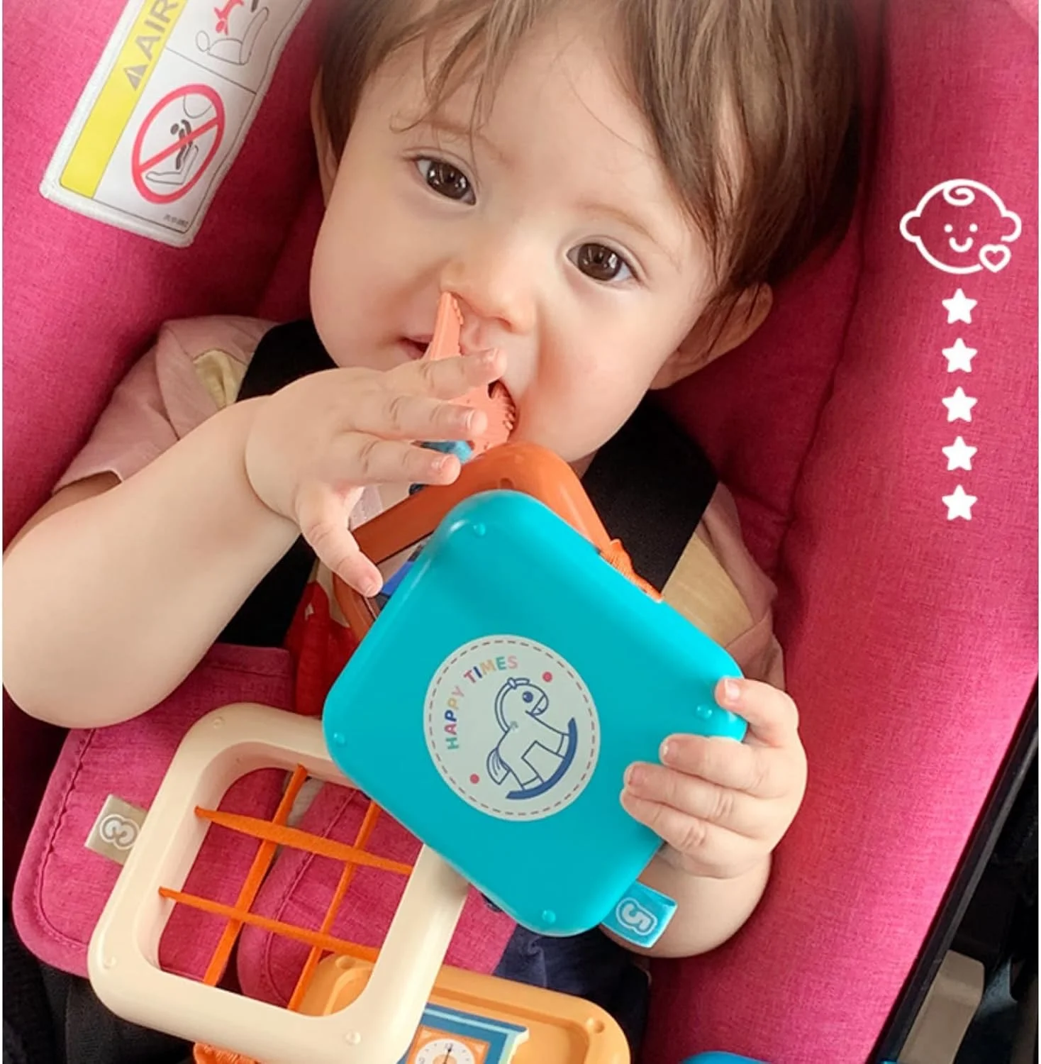 اسباب بازی صندلی ماشین کودک AM ANNA برای نوزادان 6-12 ماهه، اسباب بازی صندلی ماشین نوزاد، اسباب بازی های مونته سوری 7 در 1، مناسب برای سفر نوزاد 6-12 ماهه، اسباب بازی های آموزشی صندلی ماشین کودک نوپا، هدیه تولد اسباب بازی صندلی ماشین کودک AM ANNA برای نوزادان 6-12 ماهه، اسباب بازی صندلی ماشین نوزاد، اسباب بازی های مونته سوری 7 در 1، مناسب برای سفر نوزاد 6-12 ماهه، اسباب بازی های آموزشی صندلی ماشین کودک نوپا، هدیه تولد