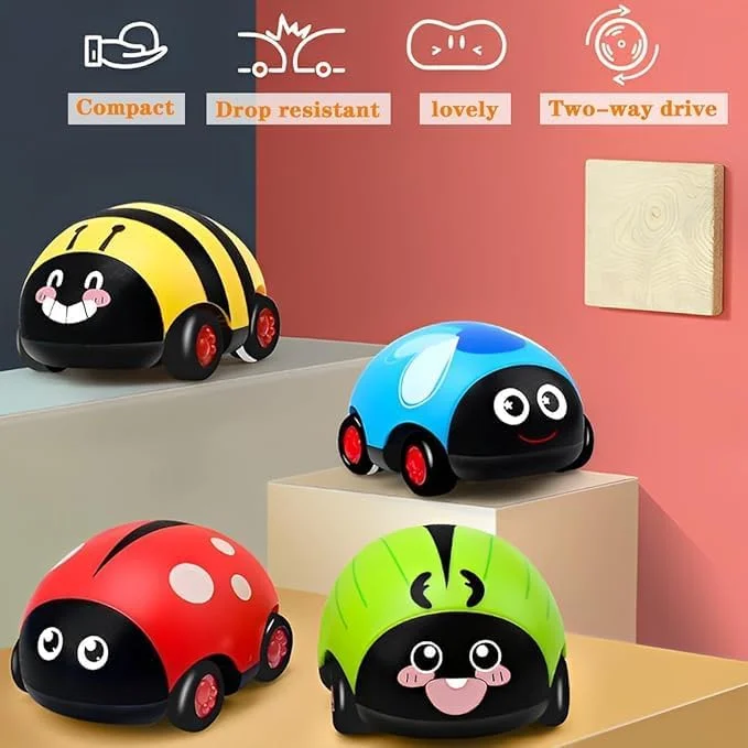 ماشین های عقب کشیدنی AMERTEER | ماشین های اسباب بازی کودک نوپا برای دختران و پسران 1، 2، 3 ساله | ماشین اسباب بازی نوزاد هدیه برای کودکان 1-3 ساله | مجموعه ماشین های اسباب بازی کودک برای دختران 1-3 ساله | ماشین های حیوانات برای کودکان (بسته 4 عددی) ماشین های عقب کشیدنی AMERTEER | ماشین های اسباب بازی کودک نوپا برای دختران و پسران 1، 2، 3 ساله | ماشین اسباب بازی نوزاد هدیه برای کودکان 1-3 ساله | مجموعه ماشین های اسباب بازی کودک برای دختران 1-3 ساله | ماشین های حیوانات برای کودکان (بسته 4 عددی)