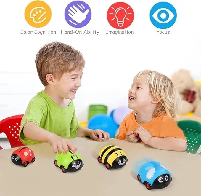 ماشین های عقب کشیدنی AMERTEER | ماشین های اسباب بازی کودک نوپا برای دختران و پسران 1، 2، 3 ساله | ماشین اسباب بازی نوزاد هدیه برای کودکان 1-3 ساله | مجموعه ماشین های اسباب بازی کودک برای دختران 1-3 ساله | ماشین های حیوانات برای کودکان (بسته 4 عددی) ماشین های عقب کشیدنی AMERTEER | ماشین های اسباب بازی کودک نوپا برای دختران و پسران 1، 2، 3 ساله | ماشین اسباب بازی نوزاد هدیه برای کودکان 1-3 ساله | مجموعه ماشین های اسباب بازی کودک برای دختران 1-3 ساله | ماشین های حیوانات برای کودکان (بسته 4 عددی)