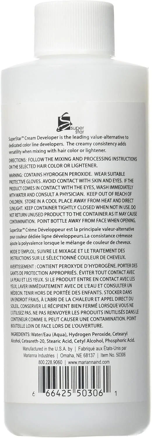 اکسیدان کرمی تثبیت شده سوپر استار، 30 حجمی HC-50306