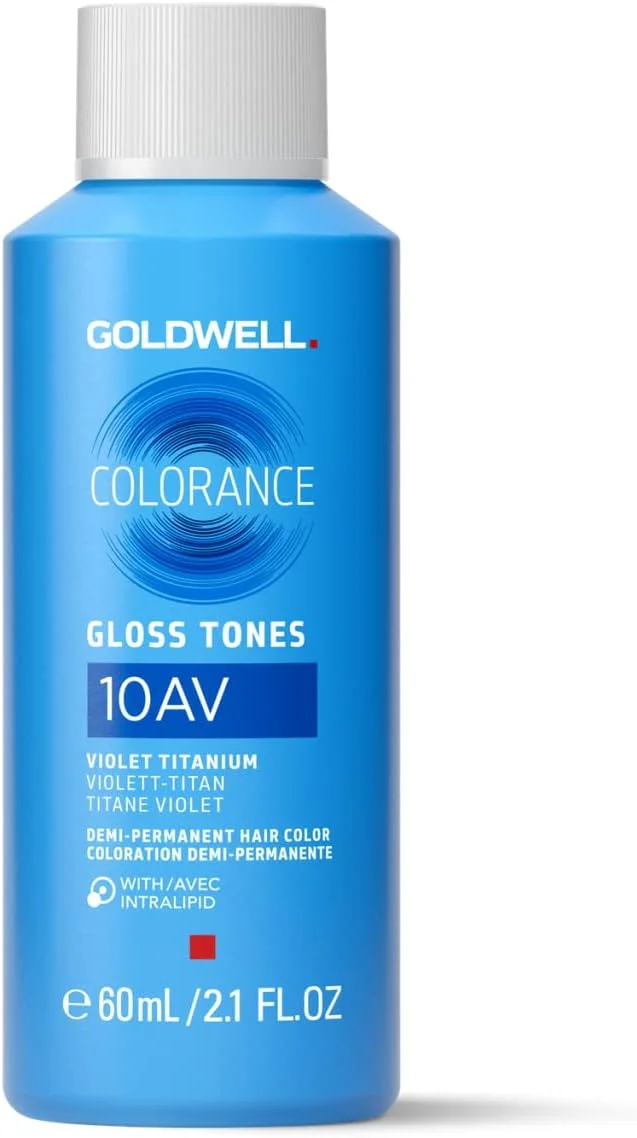 رنگ مو گلدوِل کالرنس گلاس تون شماره 10AV حجم 60 میلی لیتر