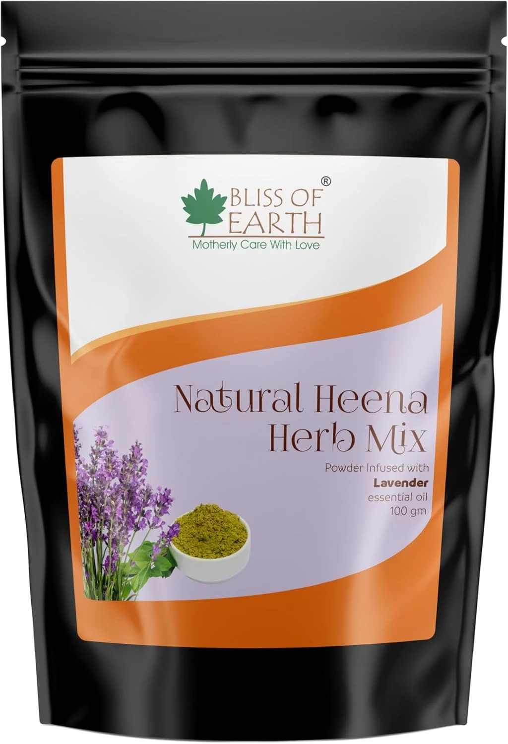 حنای گیاهی Bliss of Earth برای مو با رایحه اسطوخودوس، مخلوط با گیاهان آمله، چریش، صمغ بابول و روغن اسانس اسطوخودوس برای رنگ موی ماندگار و تغذیه مو، 100 گرم حنای گیاهی Bliss of Earth برای مو با رایحه اسطوخودوس، مخلوط با گیاهان آمله، چریش، صمغ بابول و روغن اسانس اسطوخودوس برای رنگ موی ماندگار و تغذیه مو، 100 گرم