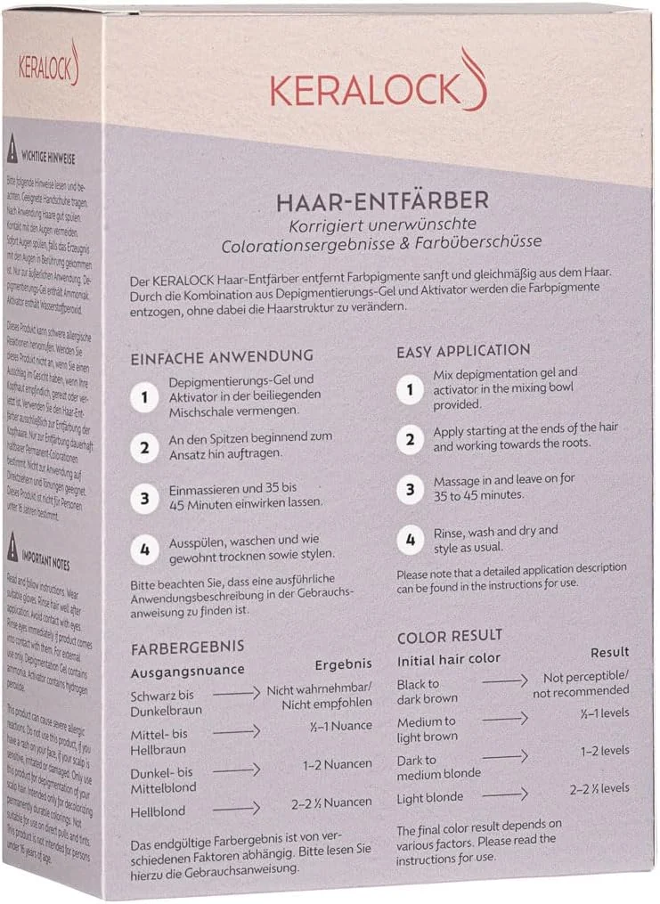 بی رنگ کننده مو کرالاک بی رنگ کننده مو کرالاک