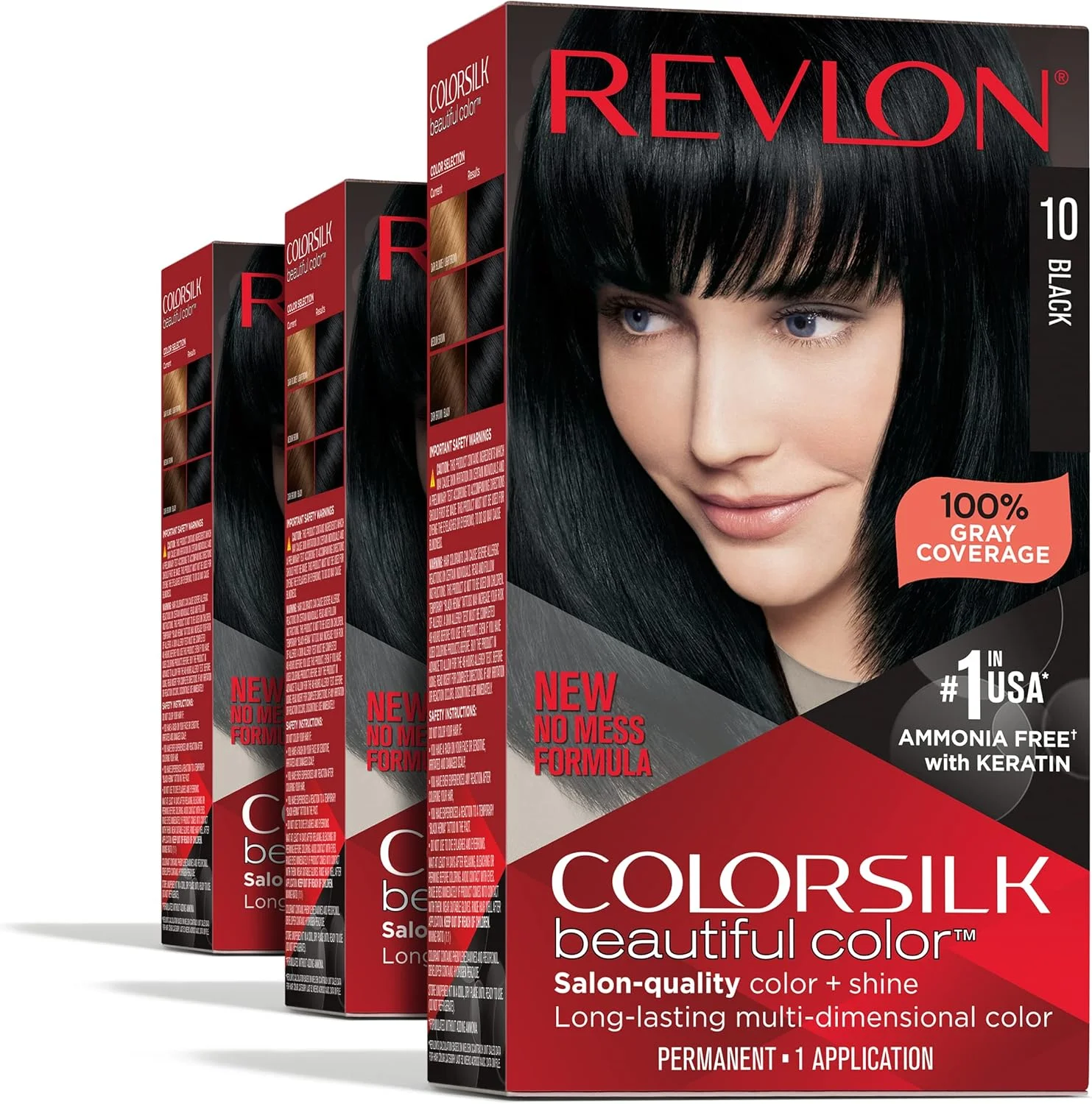 رنگ موی رولون کالر سیلک بیوتیفول کالر، مشکی، 3 عدد رنگ موی رولون کالر سیلک بیوتیفول کالر، مشکی، 3 عدد