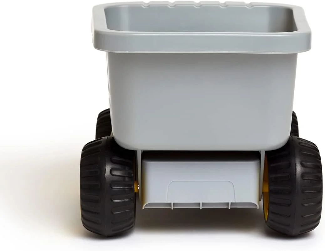 کامیون کمپرسی حمل و بارگیری Hape، مناسب برای استفاده در ساحل، فضای باز و داخل خانه | ایده آل برای اسباب بازی مسافرتی و مجموعه بازی در فضای باز | مناسب برای دستان کوچک | فاقد BPA | مناسب برای 18 ماه به بالا