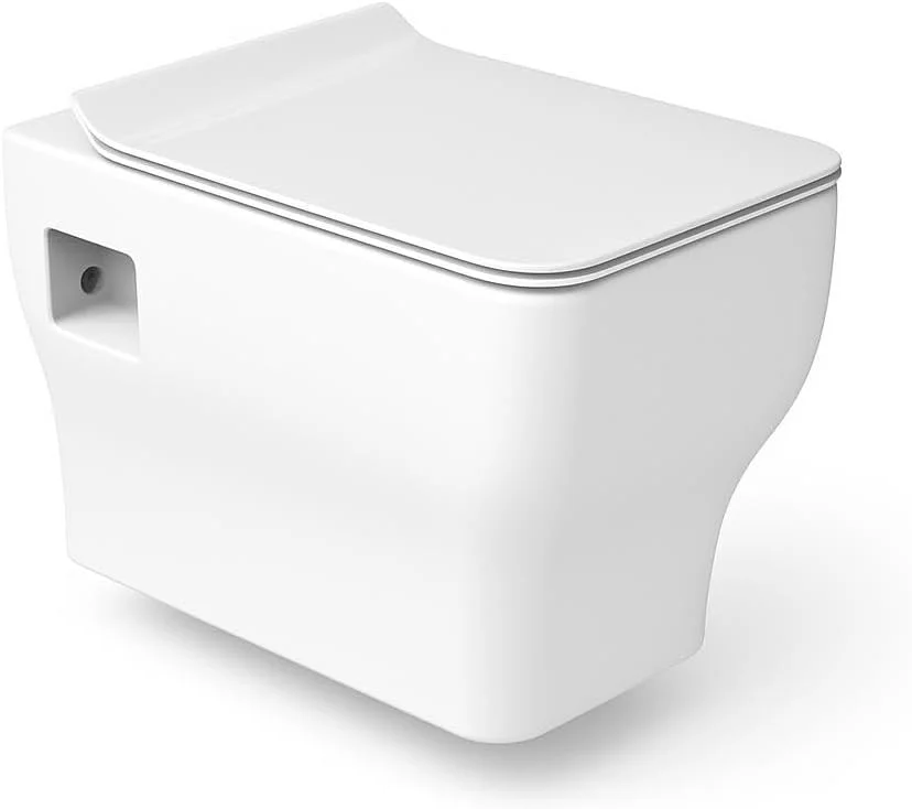 توالت وال هنگ کونیگ 530x340x360 میلی‌متر، طراحی مدرن سفید